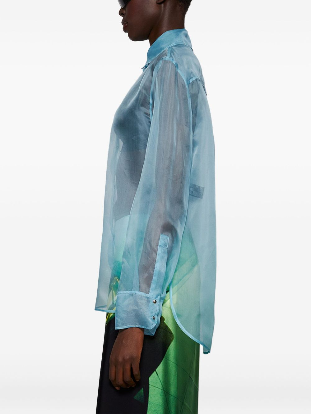 silk shirt - 4