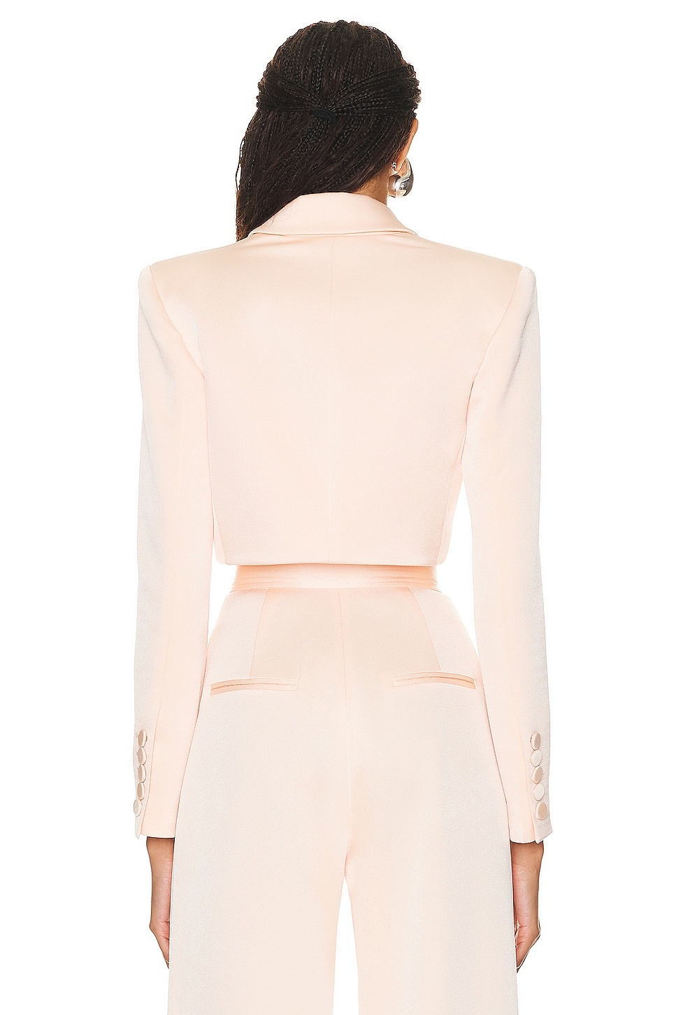 Crepe Crop Blazer - 3