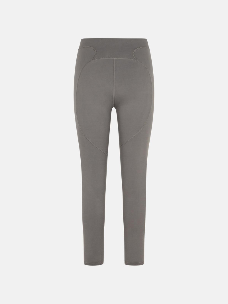 adidas '7/8' GREY POLYAMIDE BLEND LEGGINGS outlook
