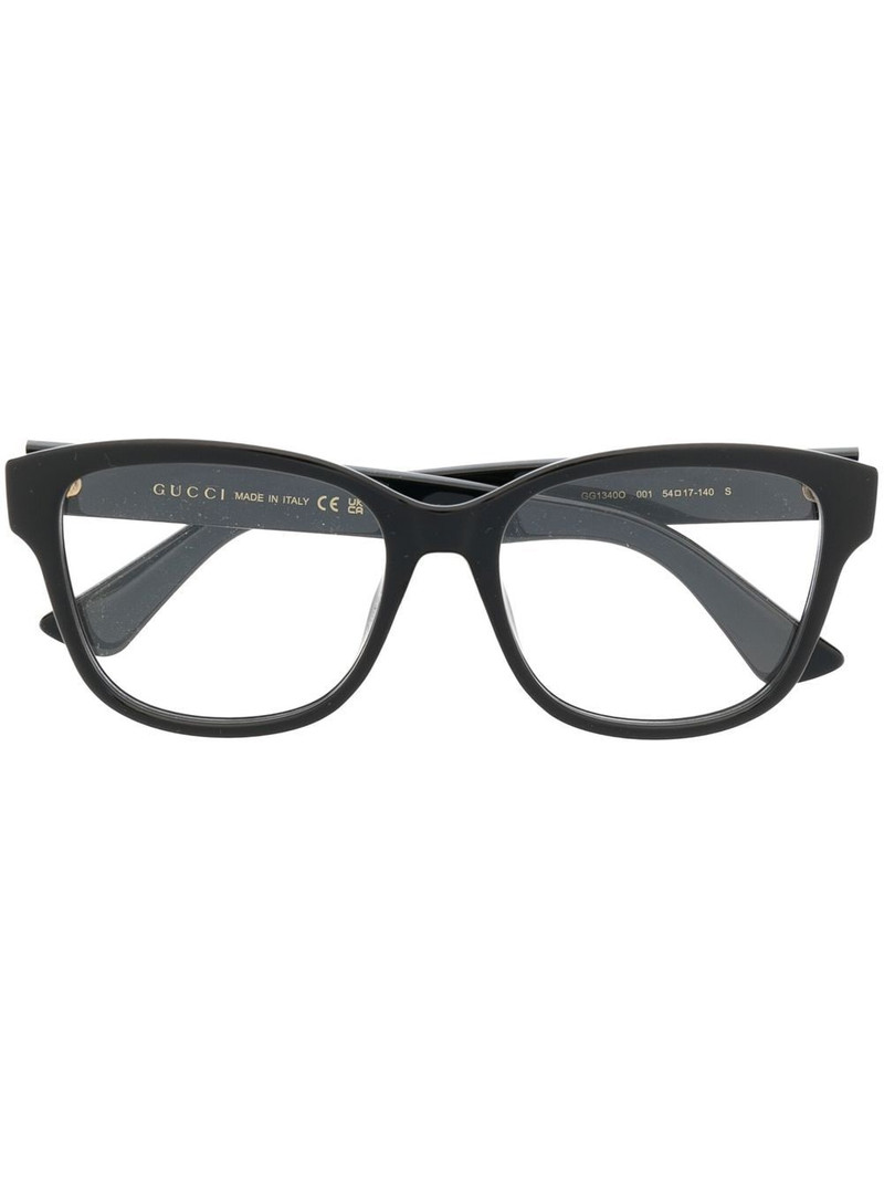 square-frame optical glasses 1