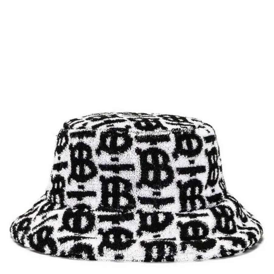 Burberry Cotton Monogram Jacquard Bucket Hat - 1