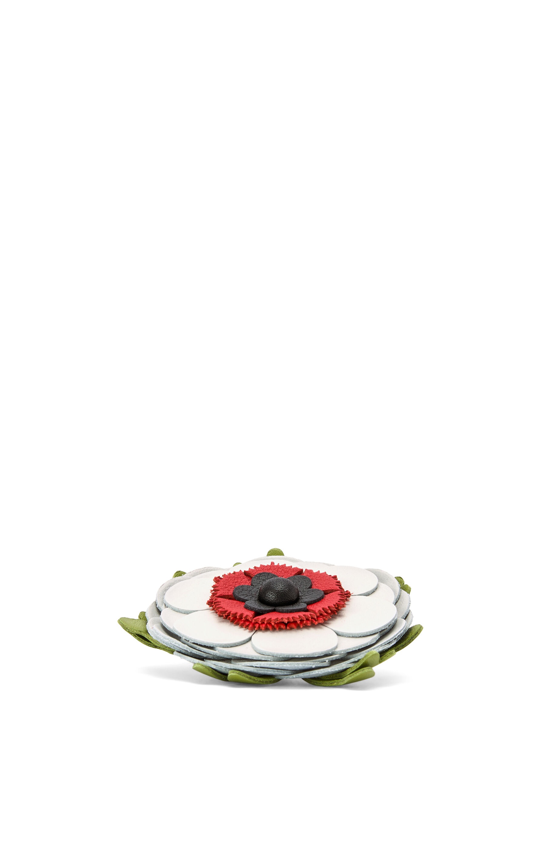 Pansy stud flower in classic calfskin - 3