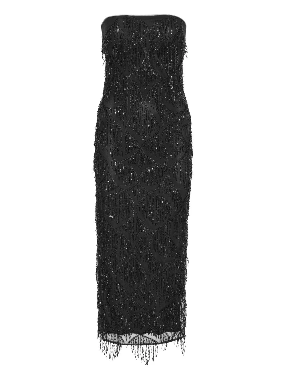 sequin midi tube dress - 1