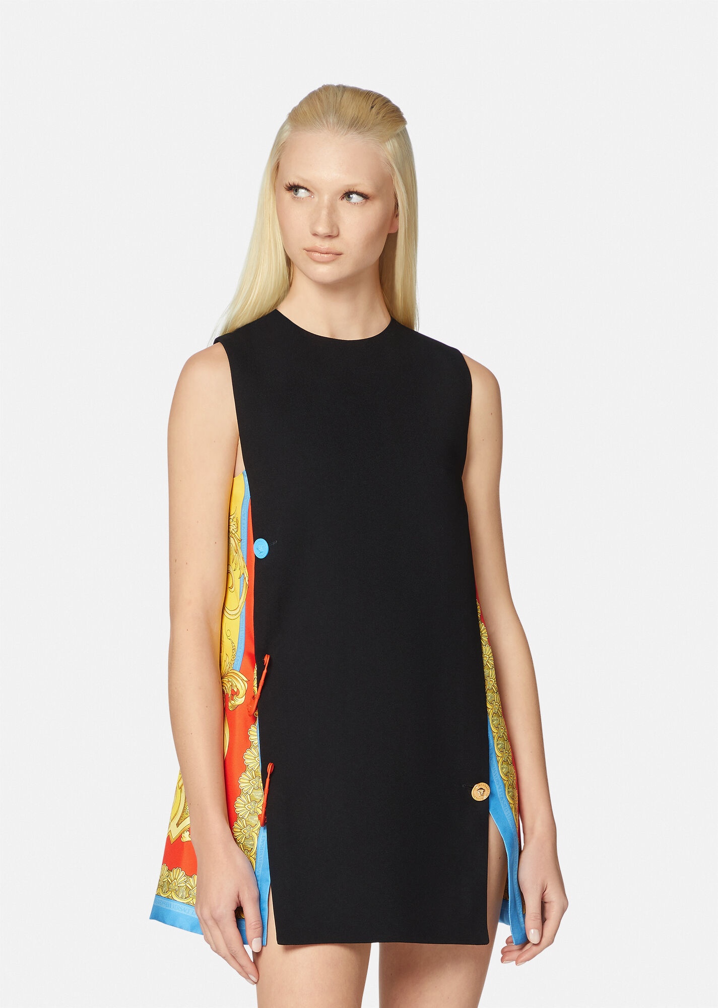 Barocco Goddess Slash Dress - 2