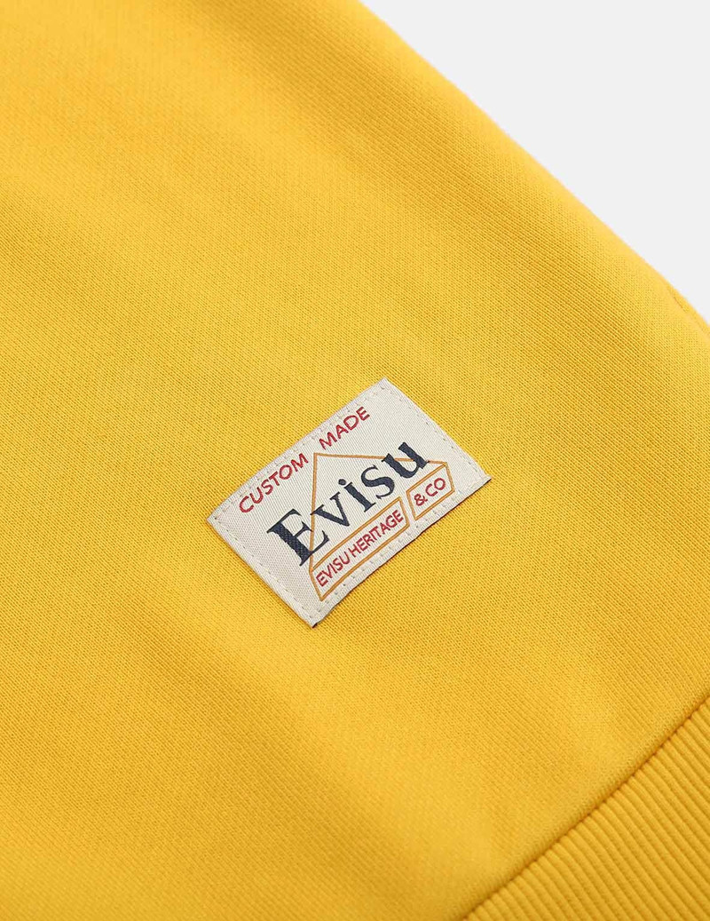 CALLIGRAPHY LOGO AND DARUMA PRINT SWEATSHIRT 9