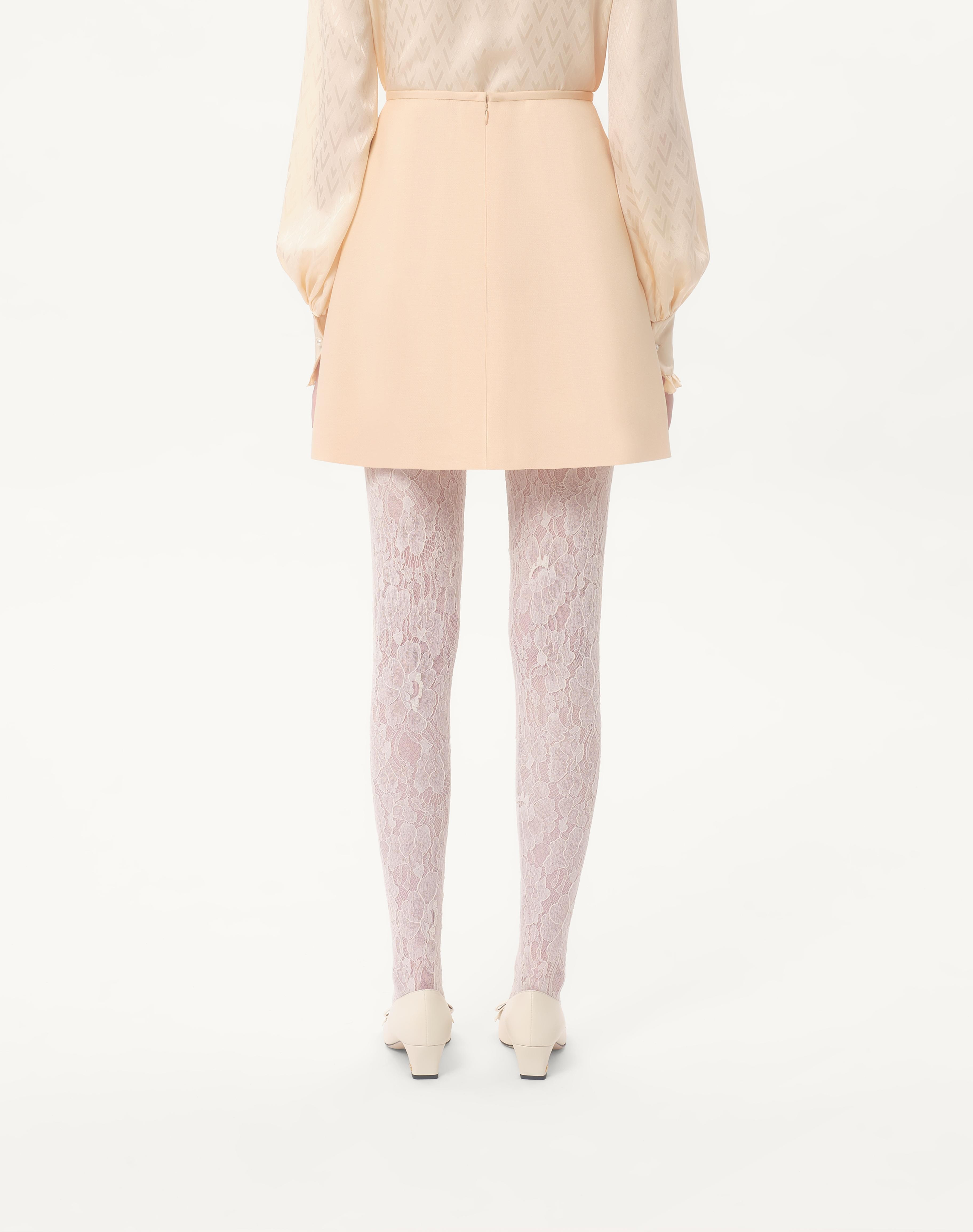 CREPE COUTURE SHORT SKIRT - 6