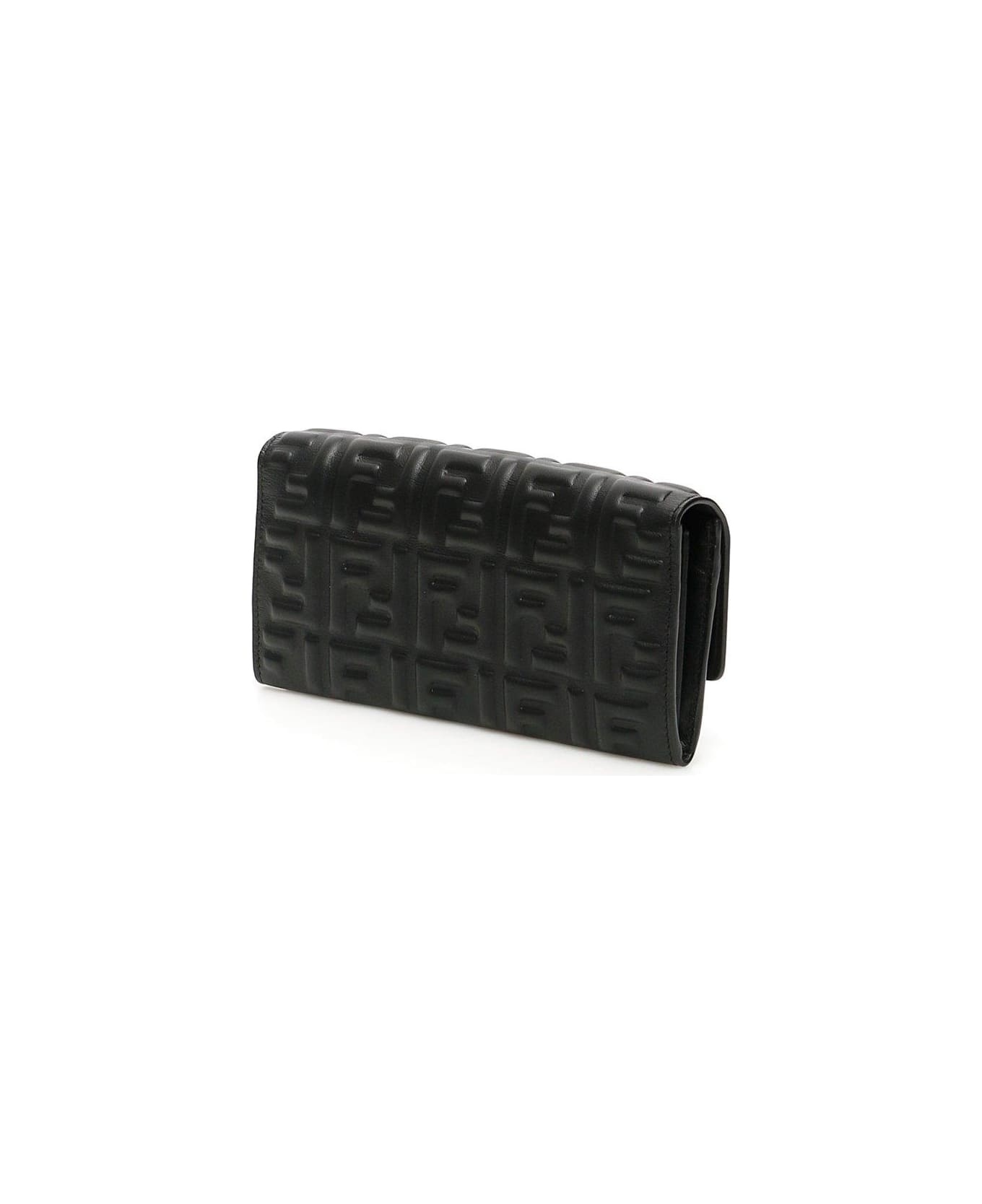 Ff Motif Baguette Continental Chain-linked Wallet - 2