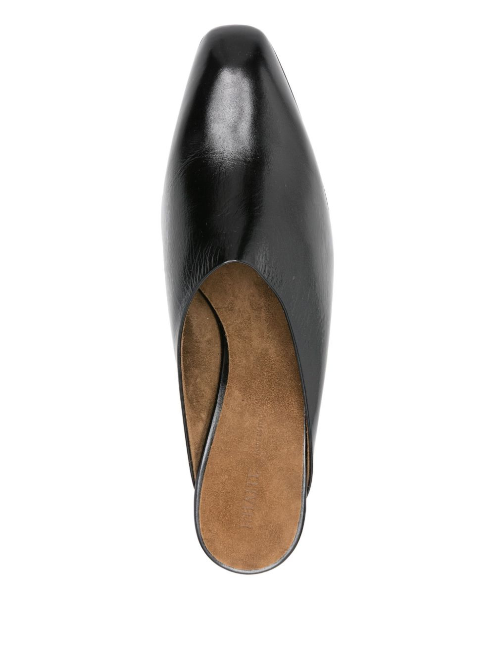 square-toe heeled mules - 4