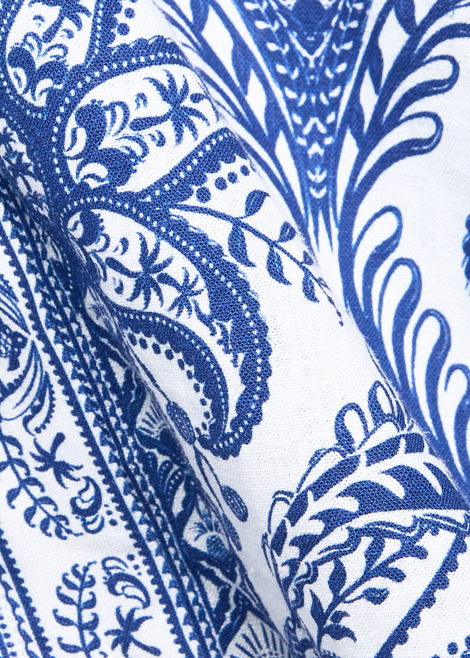 Farm Rio Tropical Printed Linen-blend Pyjama Shirt - 5