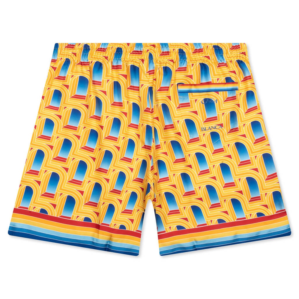 L'ARCHE DE JOUR SILK SHORTS - MULTI - 2