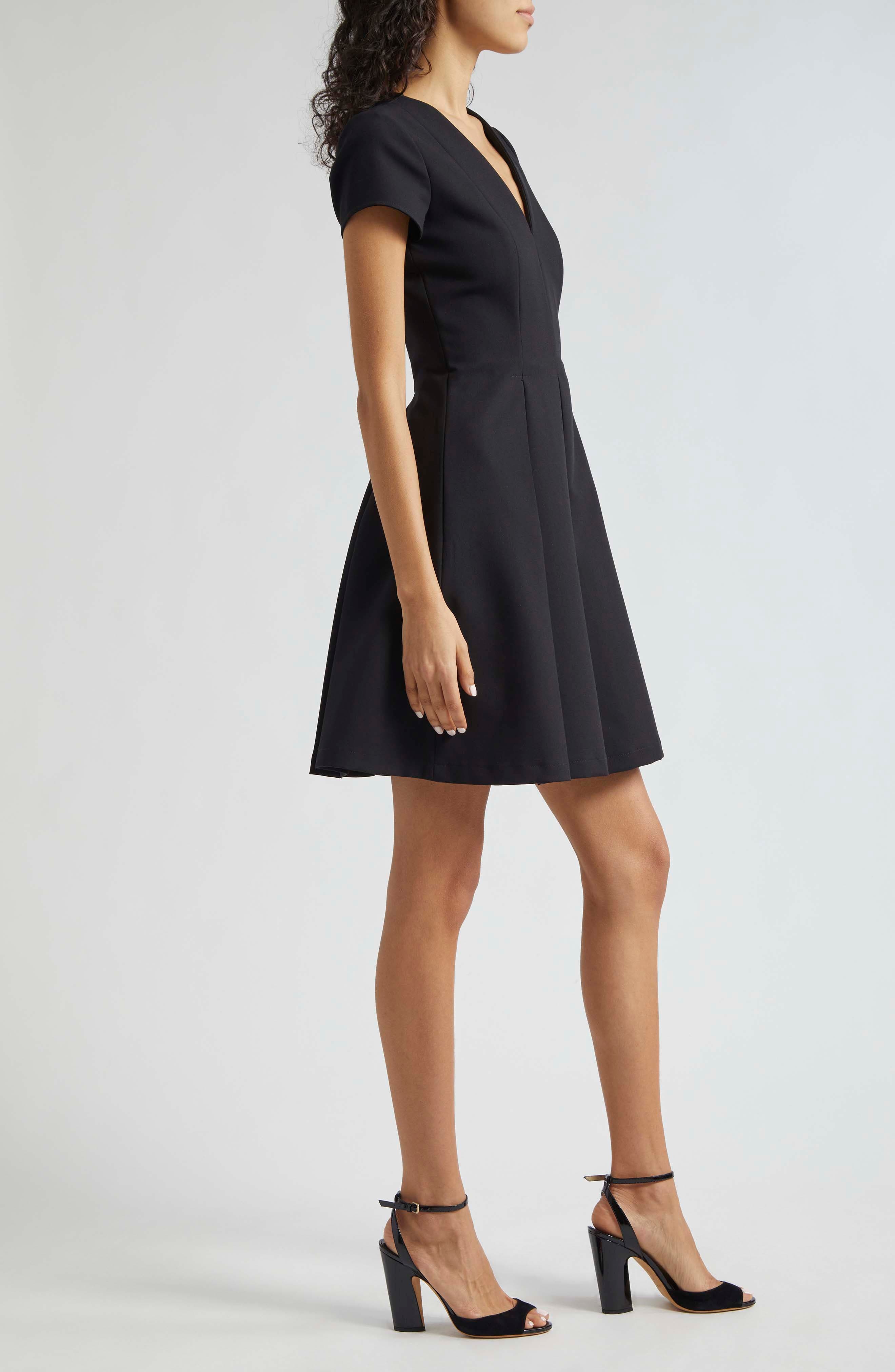 Emma Pleated Short Sleeve Dress - 3