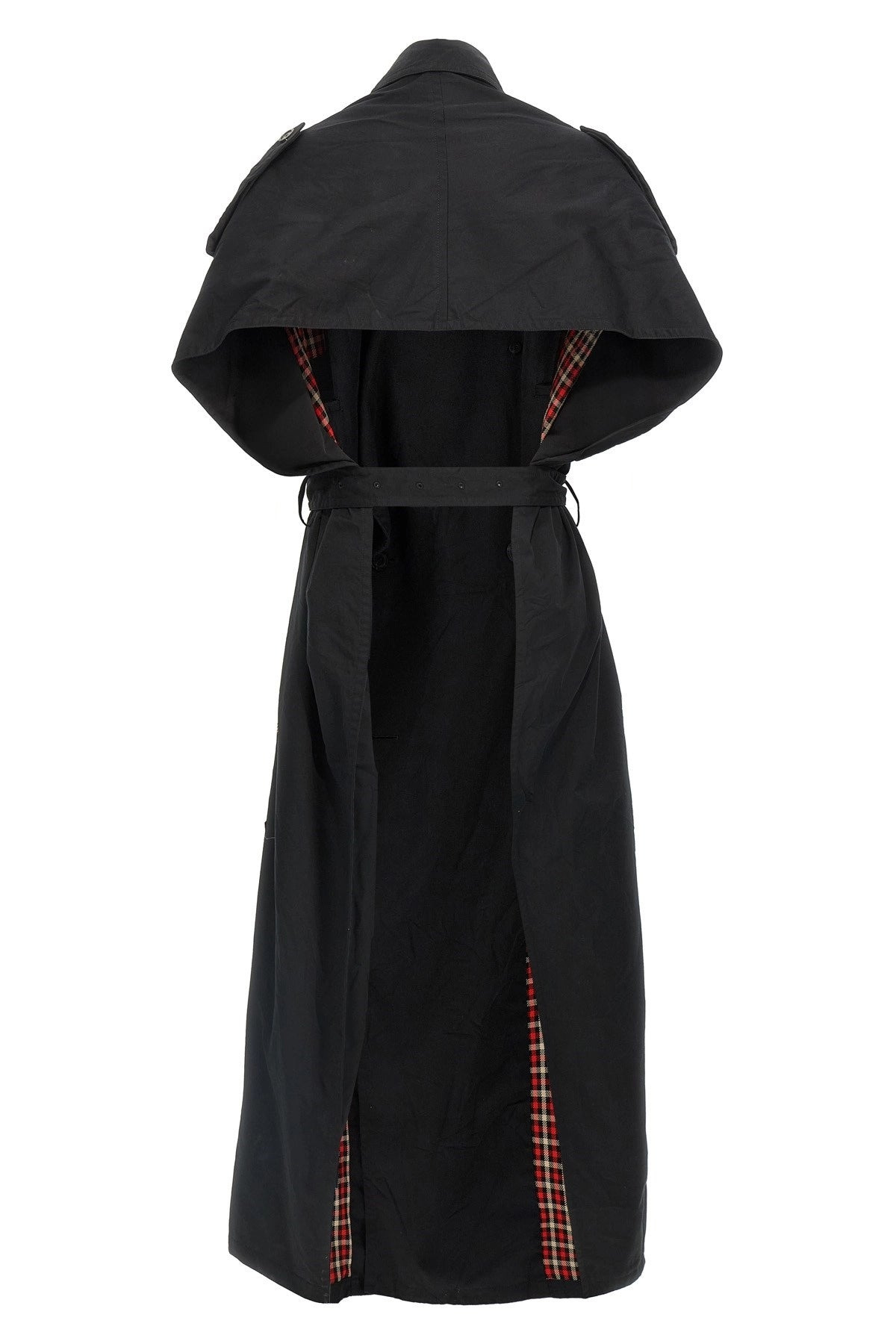 Balenciaga Women Stole Trench Coat - 2