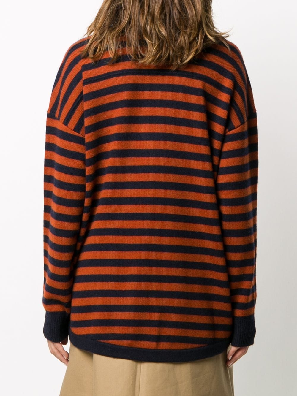 bow striped jumper - 4