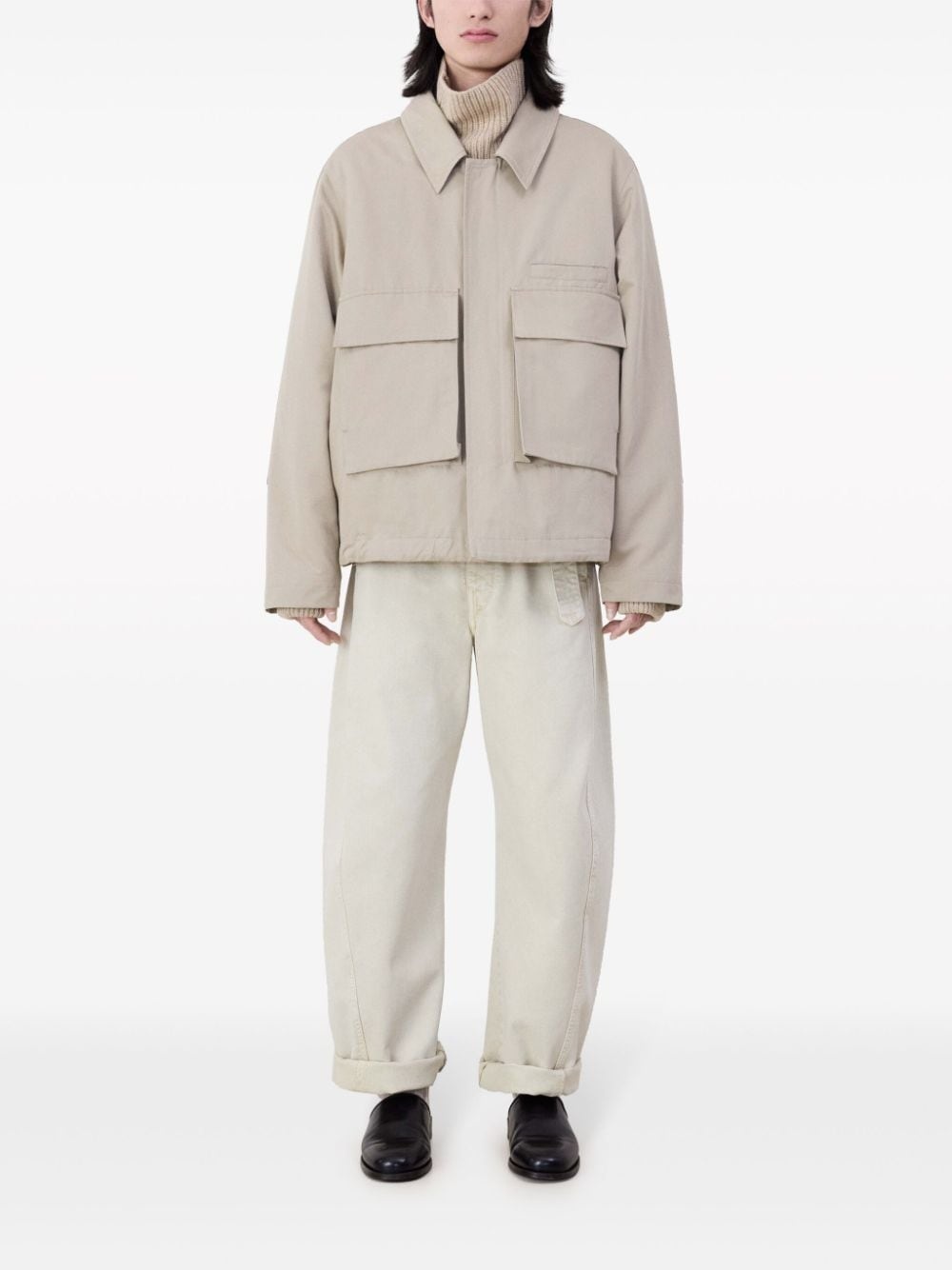 3D Pockets Quilted Jacket - 3