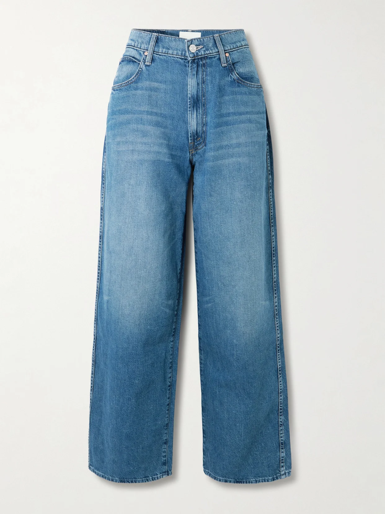 The Delinquent Nerdy Mid-rise Straight-leg Jeans - 1