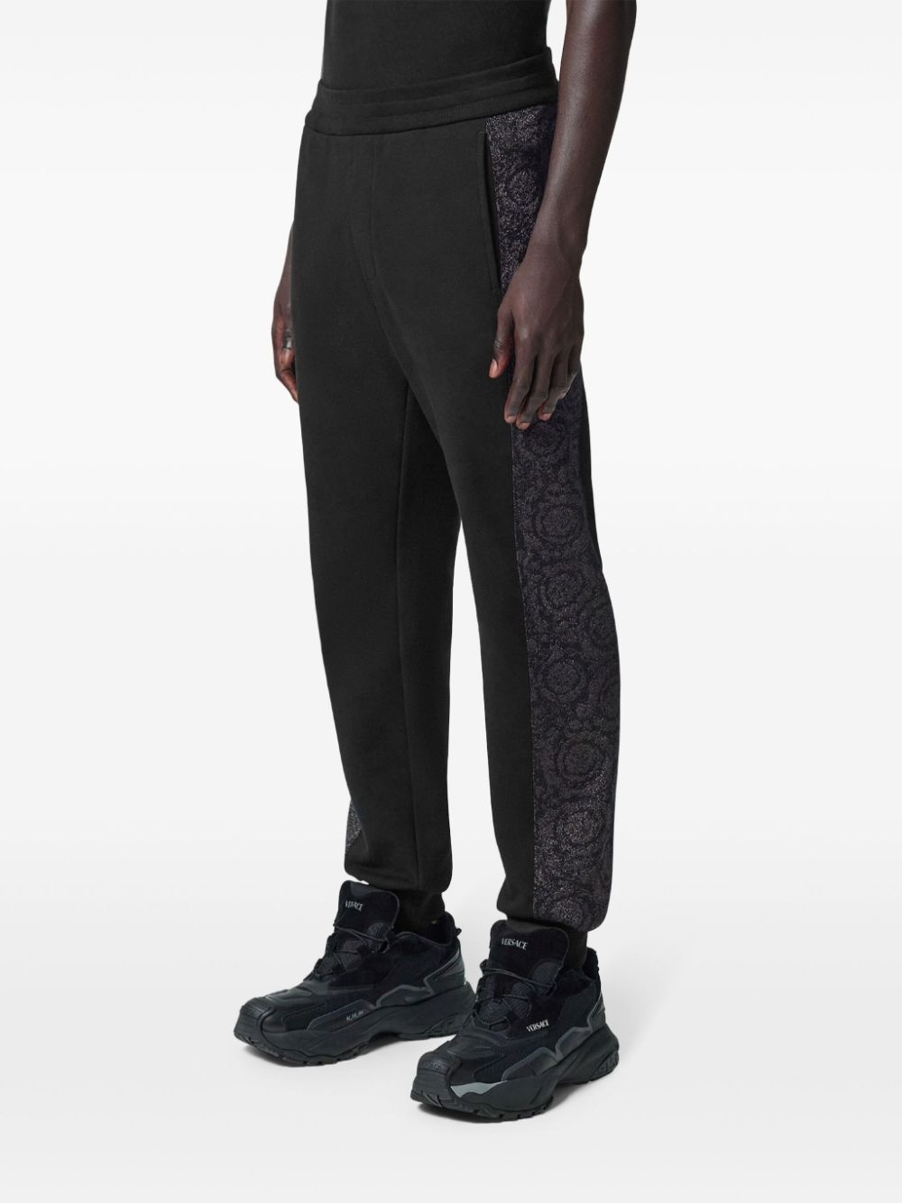 side-stripe track pants - 3