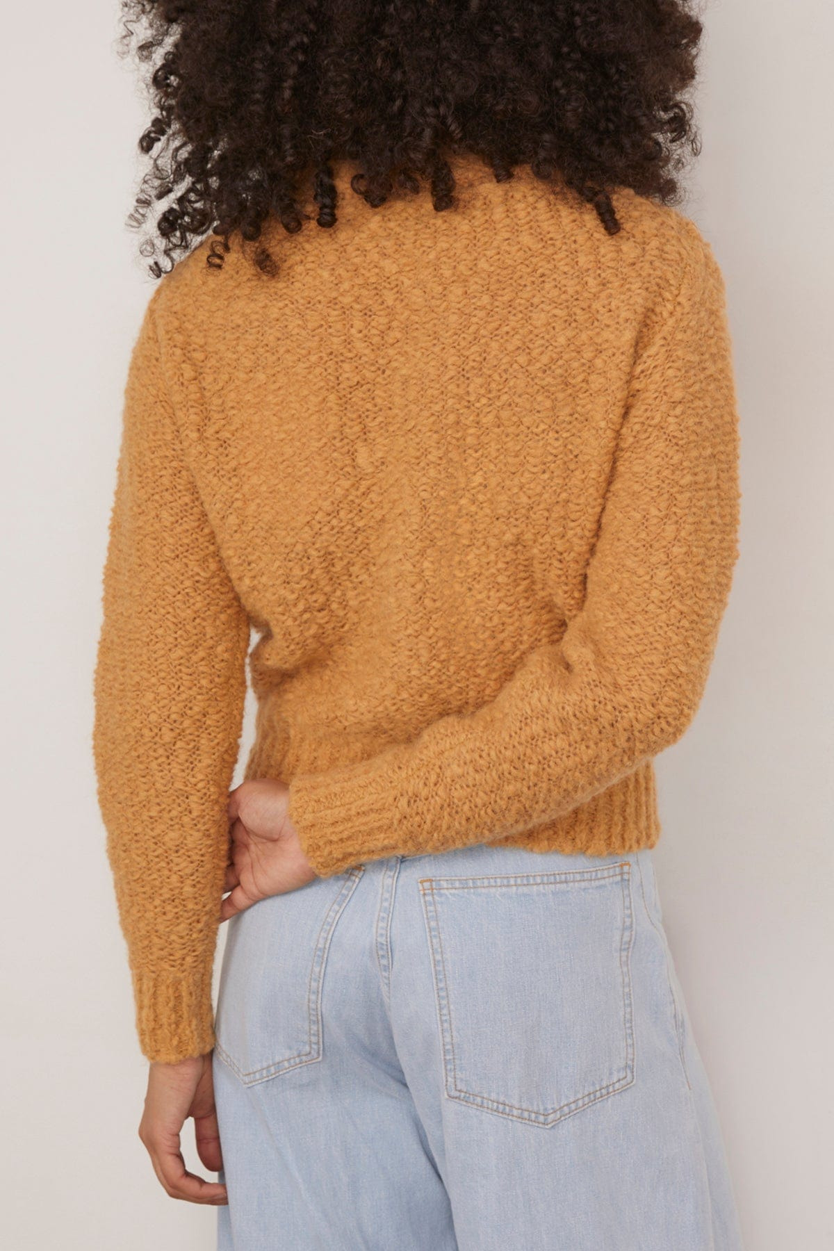 Romane Sweater in Caramel - 4
