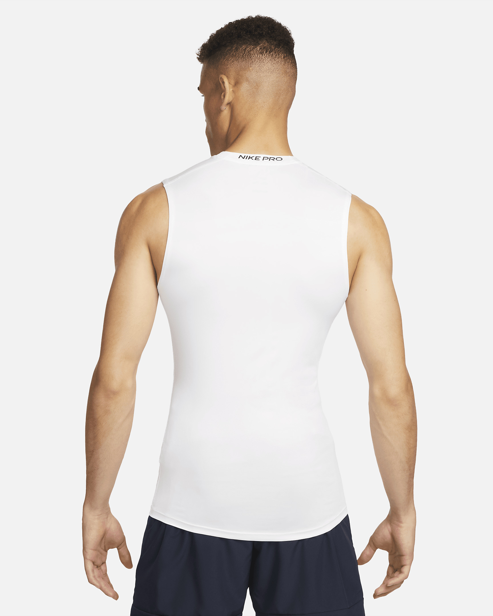 Nike Pro Men's Dri-FIT Tight Sleeveless Fitness Top - 2