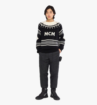 MCM Men’s Logo Sweater in Après Ski Wool outlook