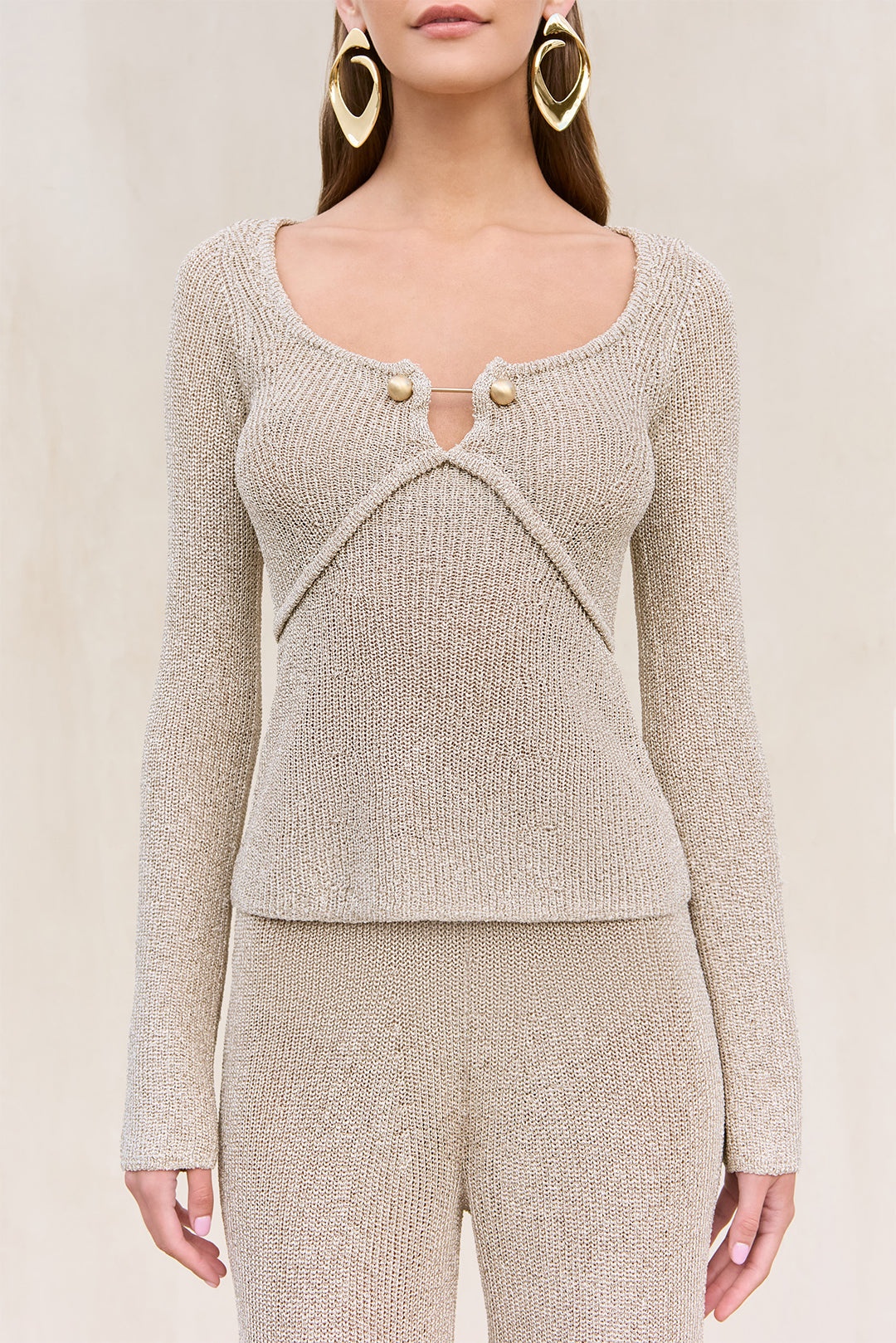 KEZIA KNIT TOP - 1