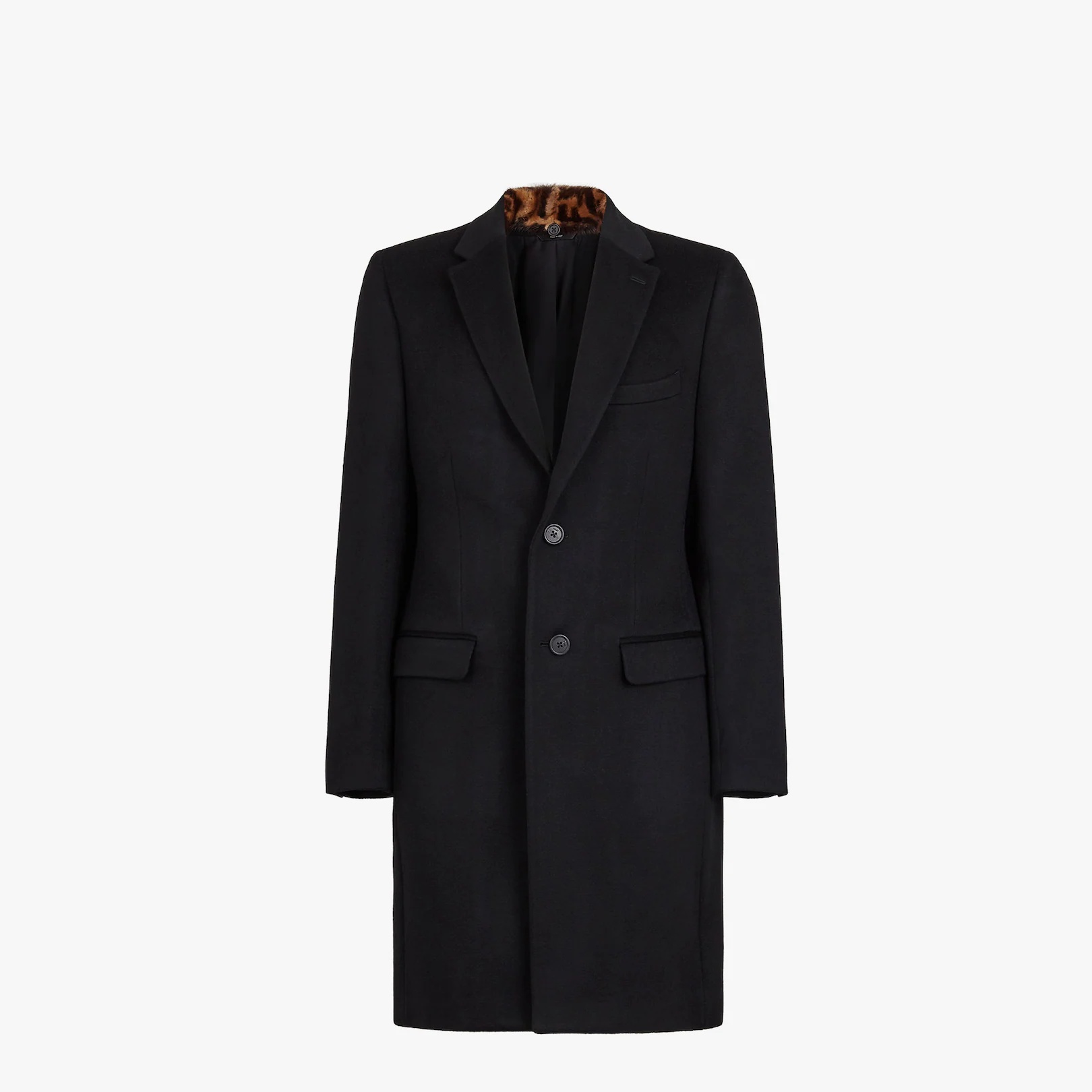 Black cashmere coat - 4