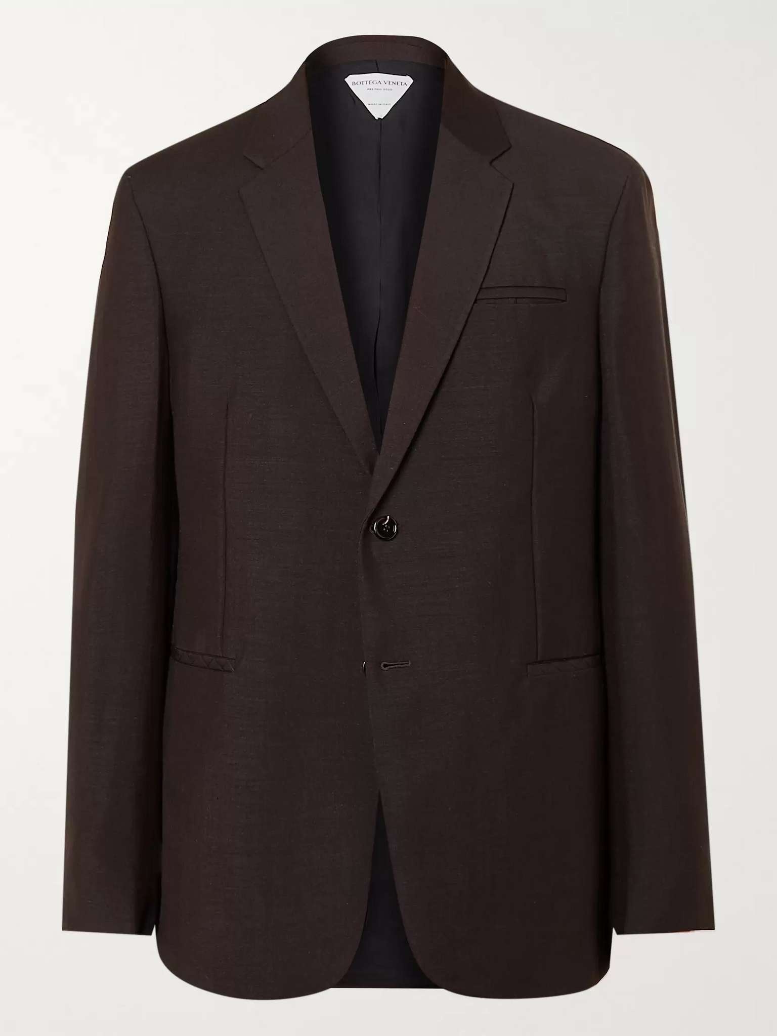 Mohair and Wool-Blend Suit Jacket - 1