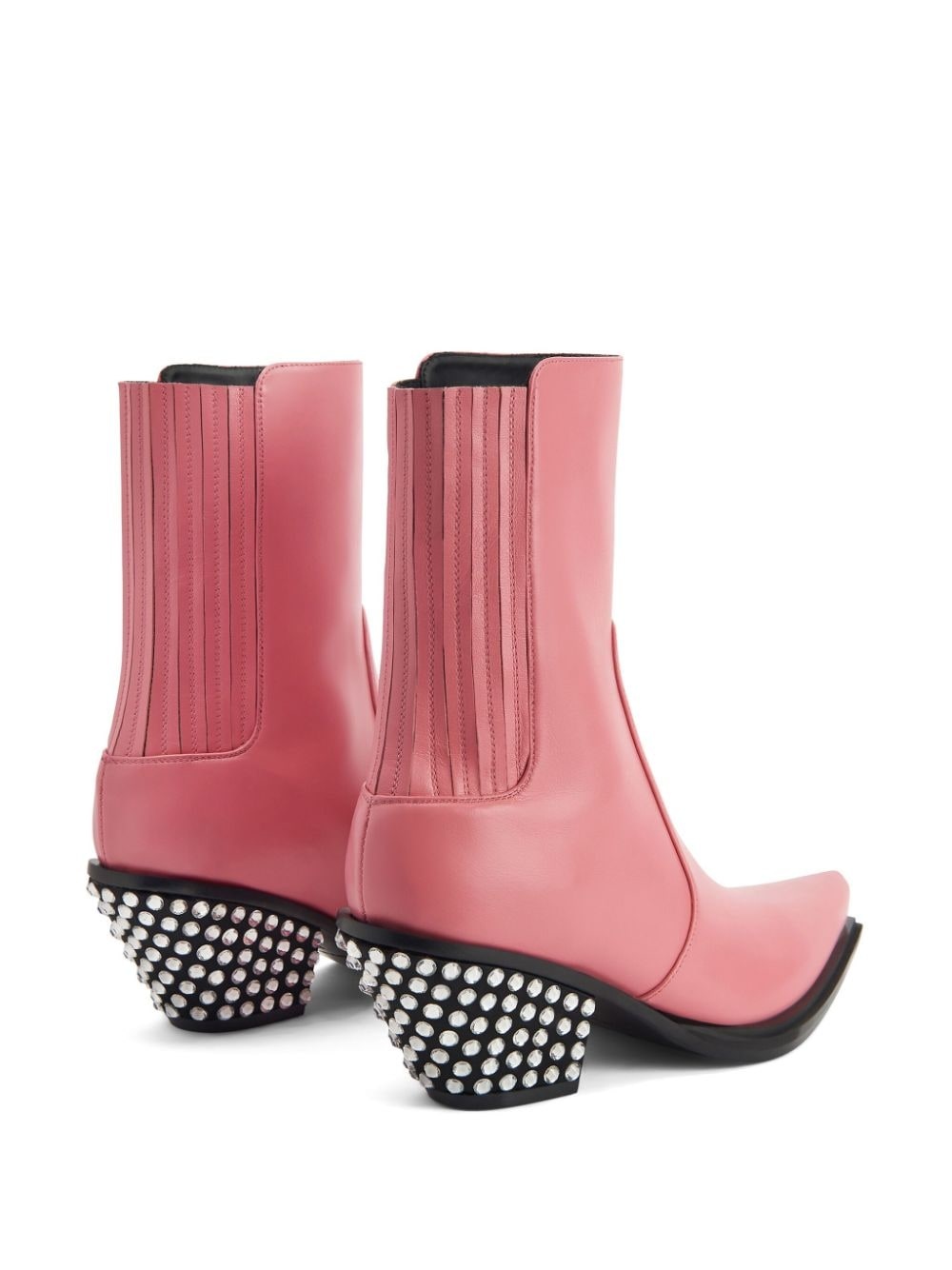 Yanhira 55mm leather boots - 3