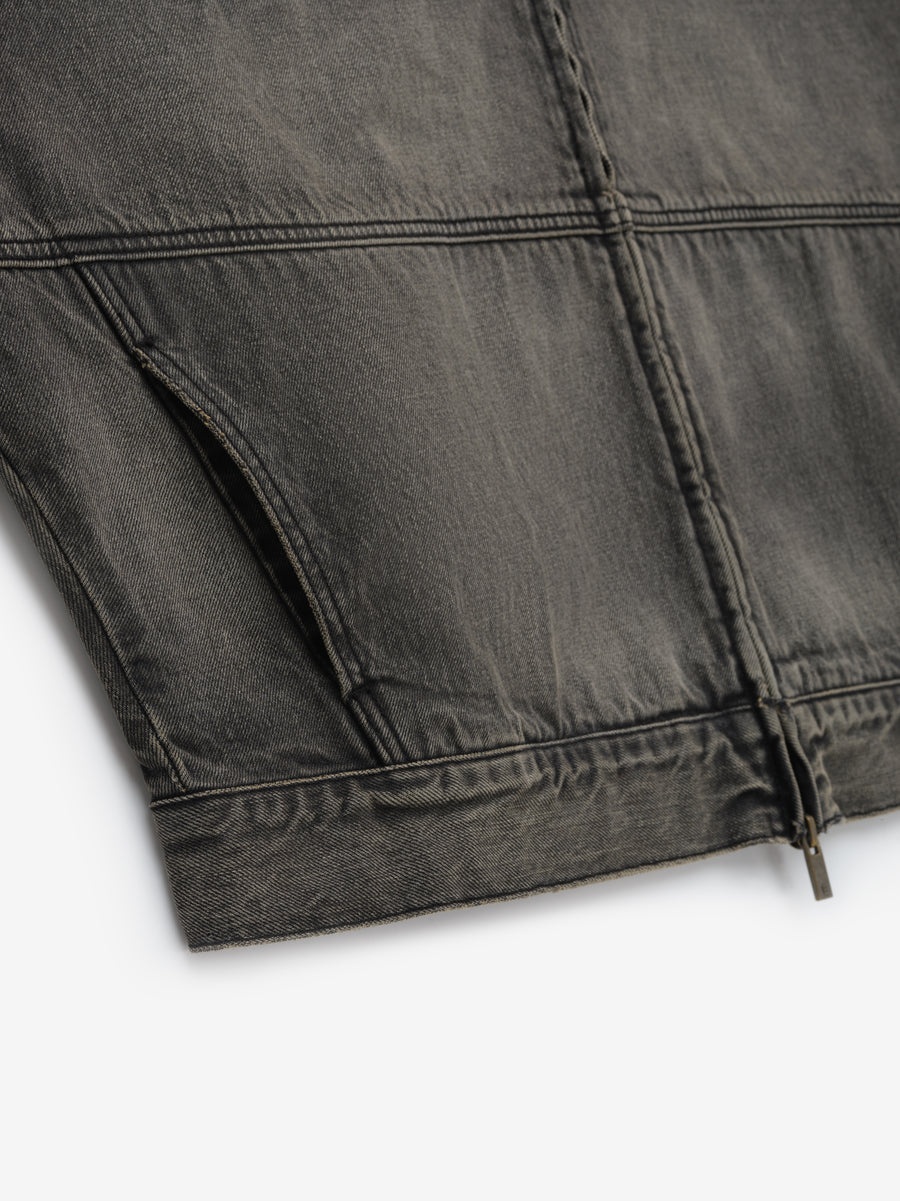 Denim Trucker Jacket - 3