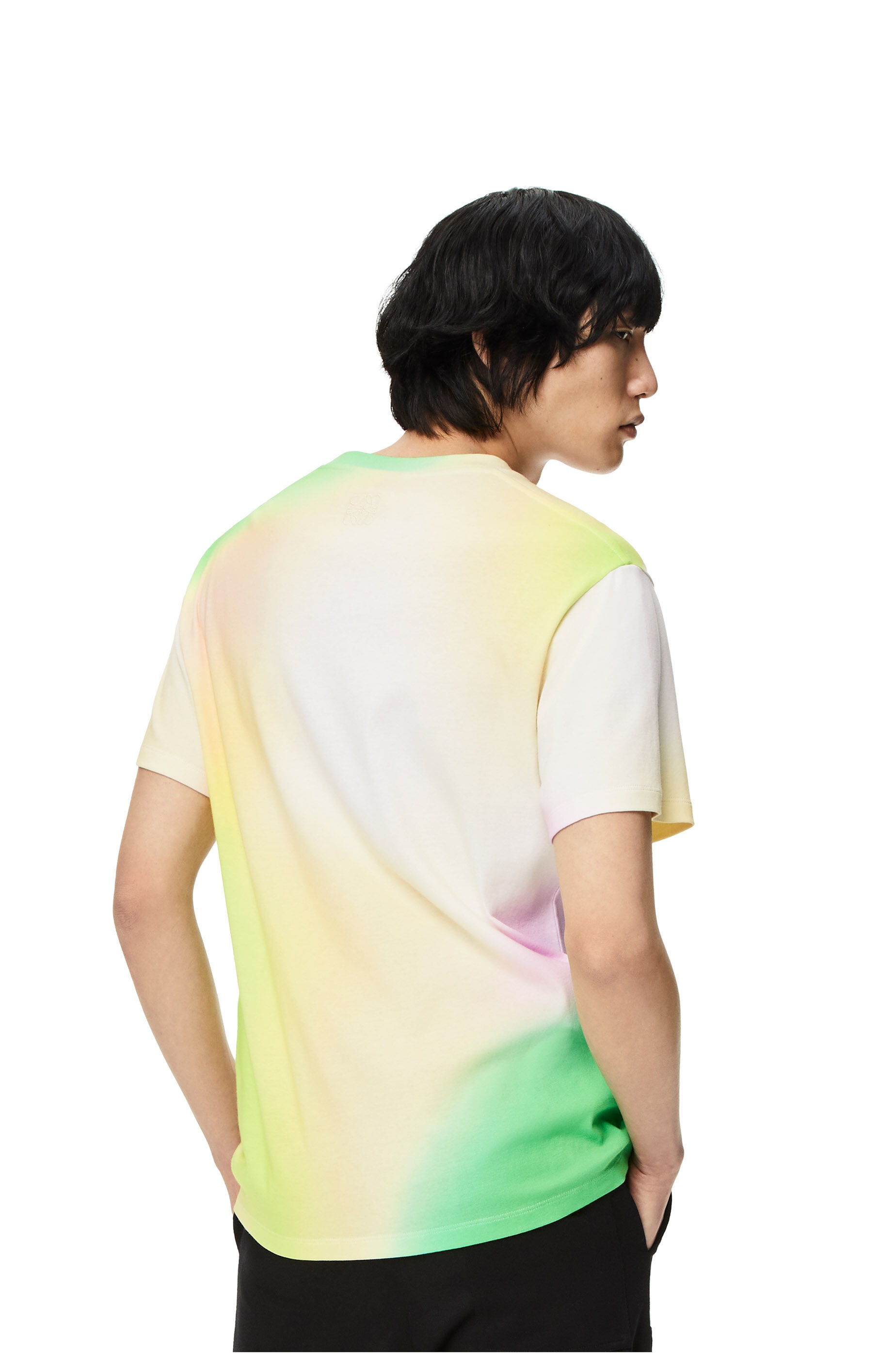 Cat all-over print T-shirt in cotton - 4