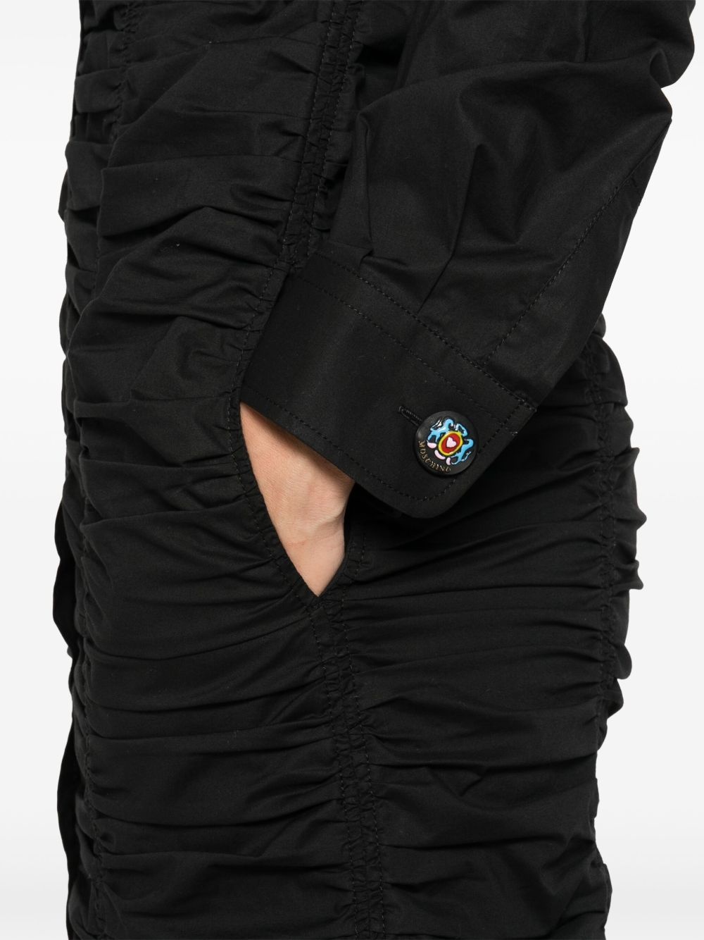 ruched shirt dress - 5