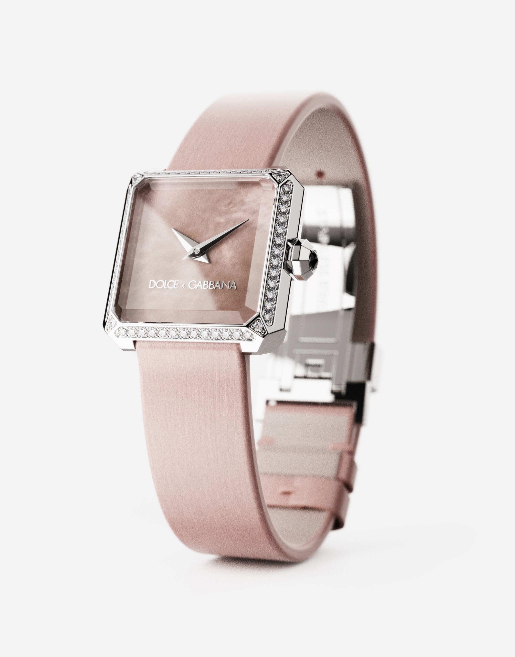Sofia steel watch with colorless diamonds - 3
