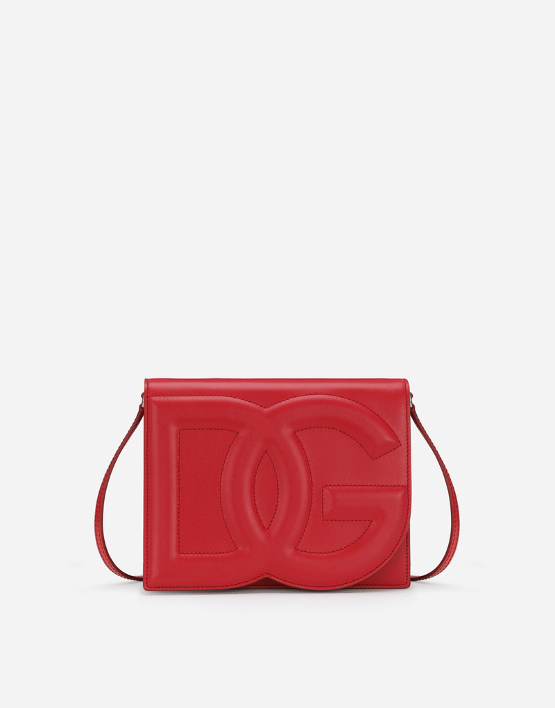 Calfskin DG Logo crossbody bag 1