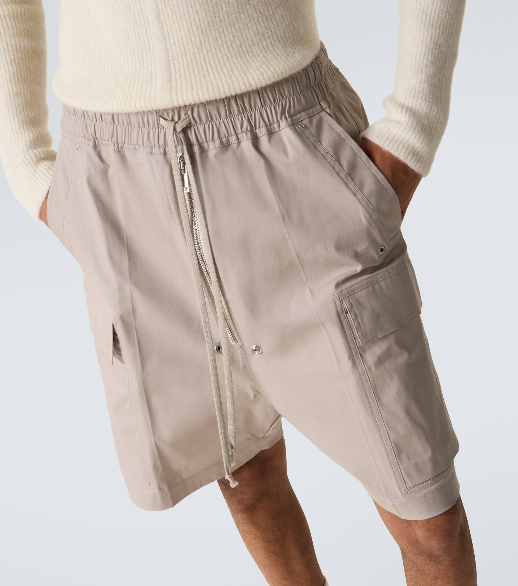 Cargobela cotton-blend cargo shorts - 5