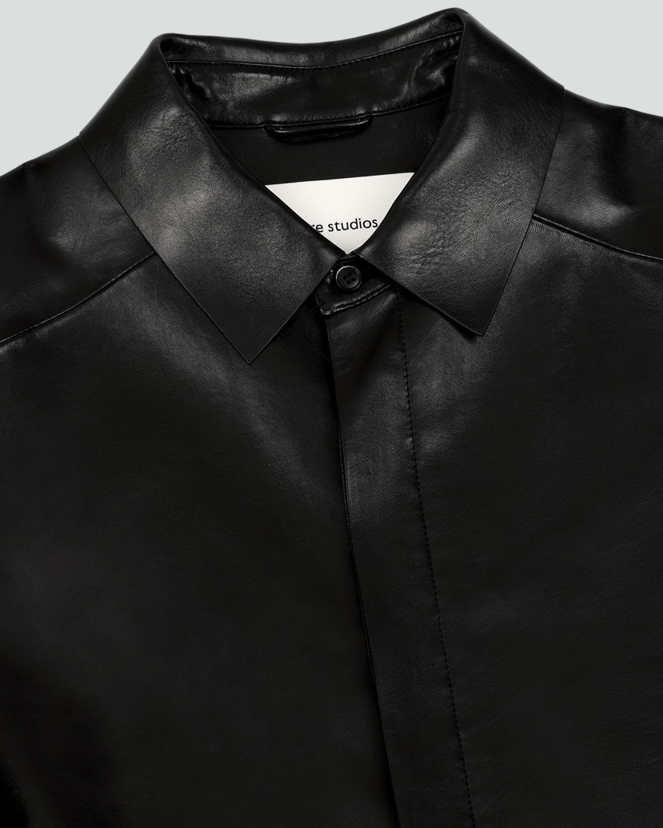 LEGACY SHIRT BLACK LEATHER - 5