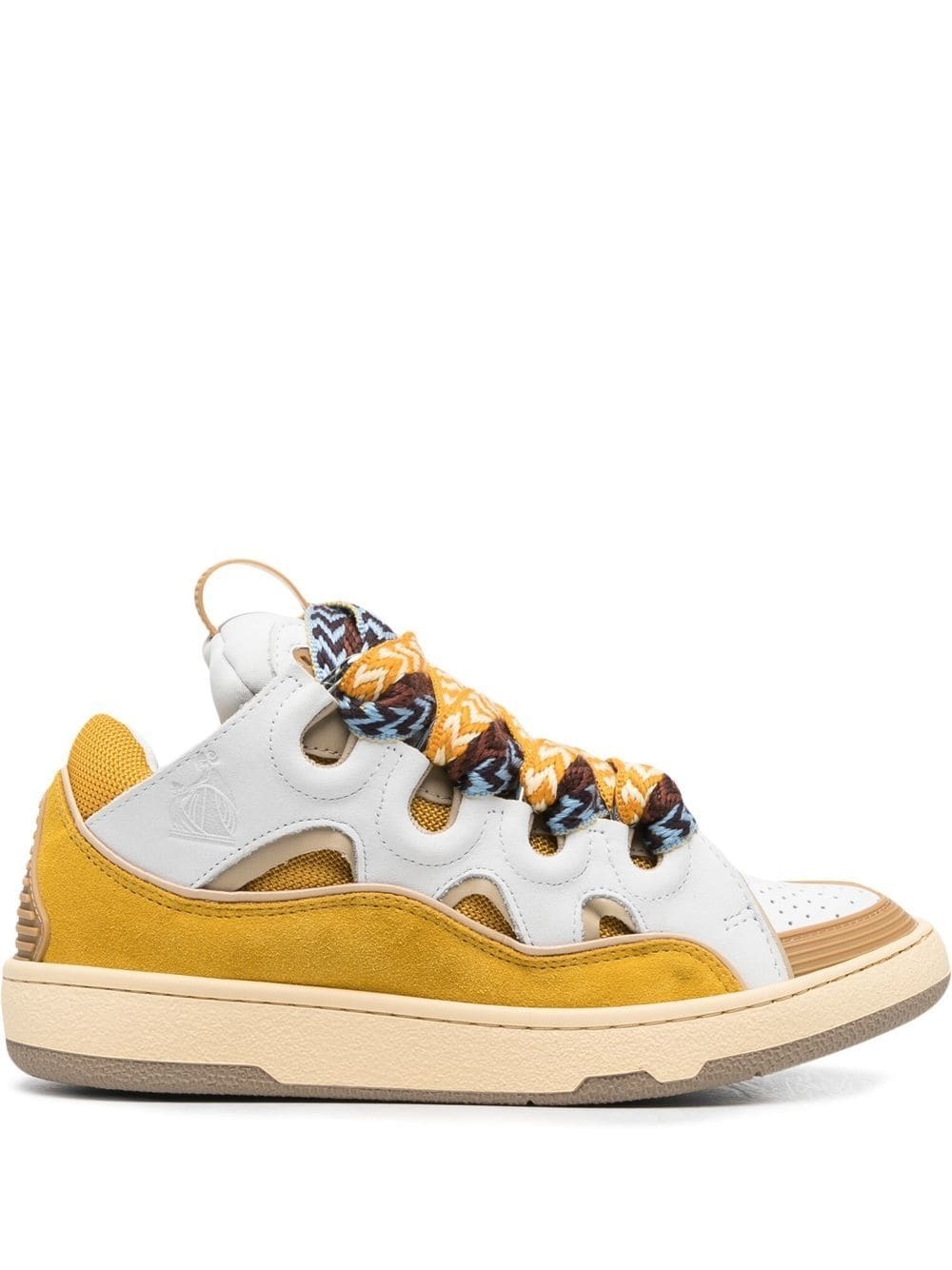 Curb chunky lace-up sneakers - 1