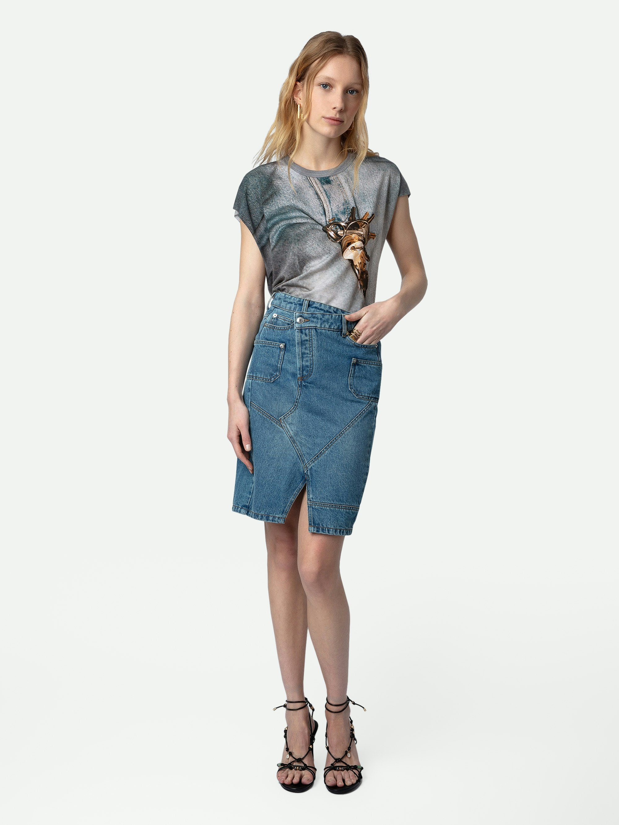 Jinko Denim Skirt - 2