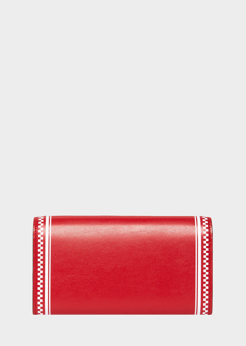 VERSACE 90s Vintage Logo Leather Wallet outlook