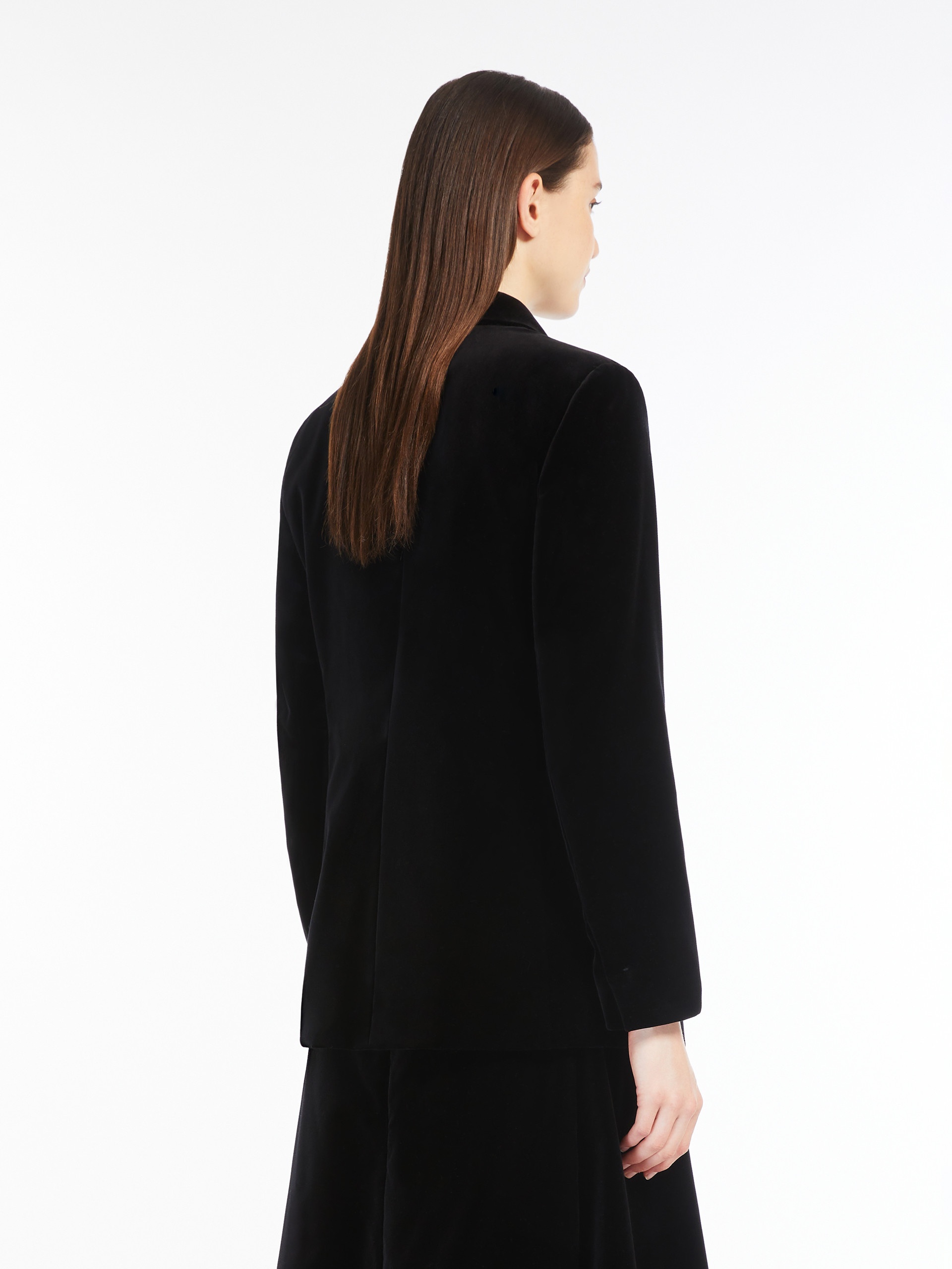 EUFEMIA Double-breasted velvet jacket - 4
