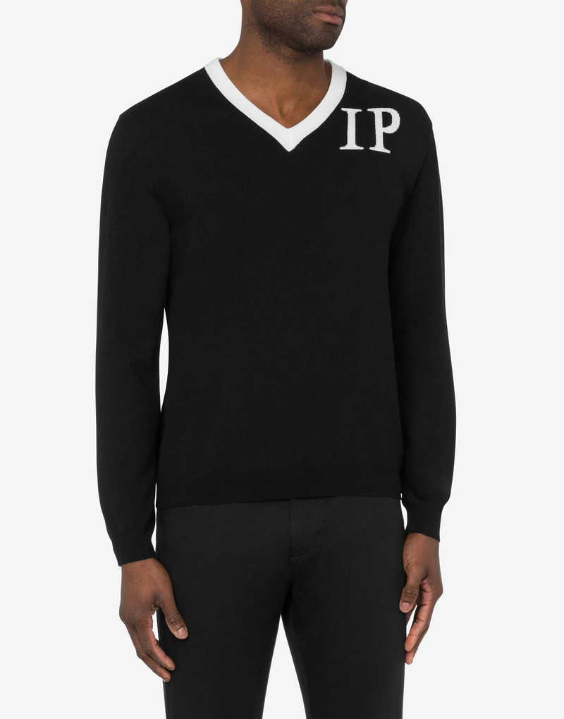 Moschino WOOL PULLOVER ARCHIVE CAPSULE outlook