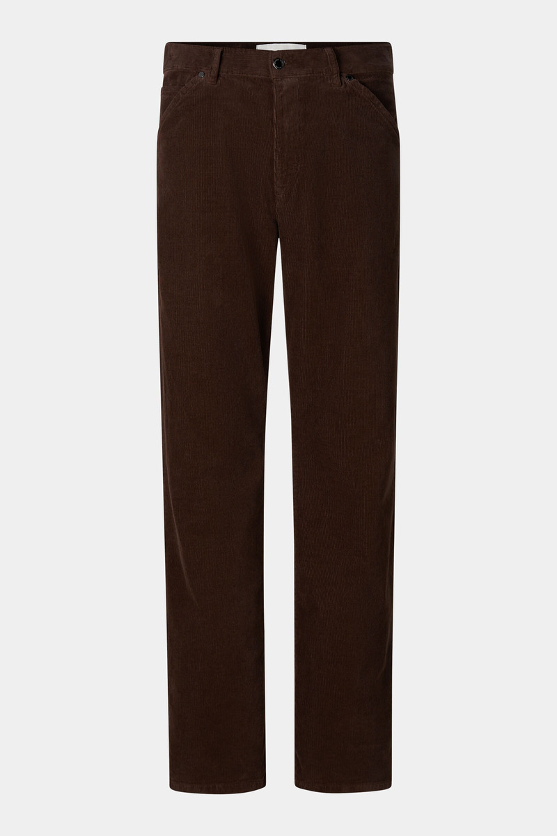 Travis Corduroy Pants in Coffee 1