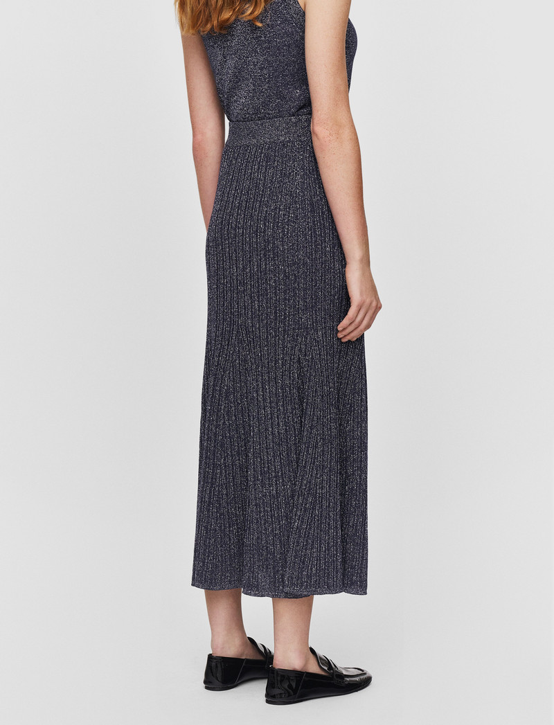 Lurex Knit Skirt 3