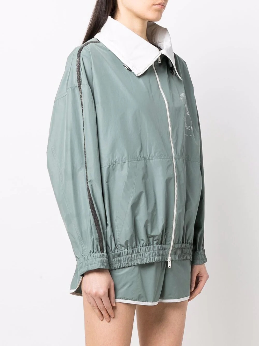 lightweight zip-up track jacket - 3
