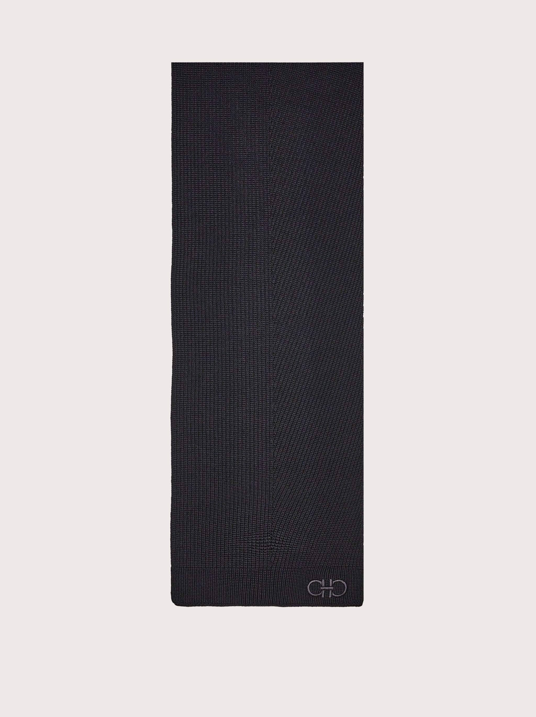 Wool knitted scarf - 4