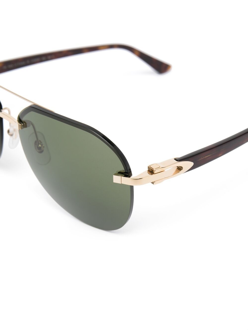 aviator-frame sunglasses - 3