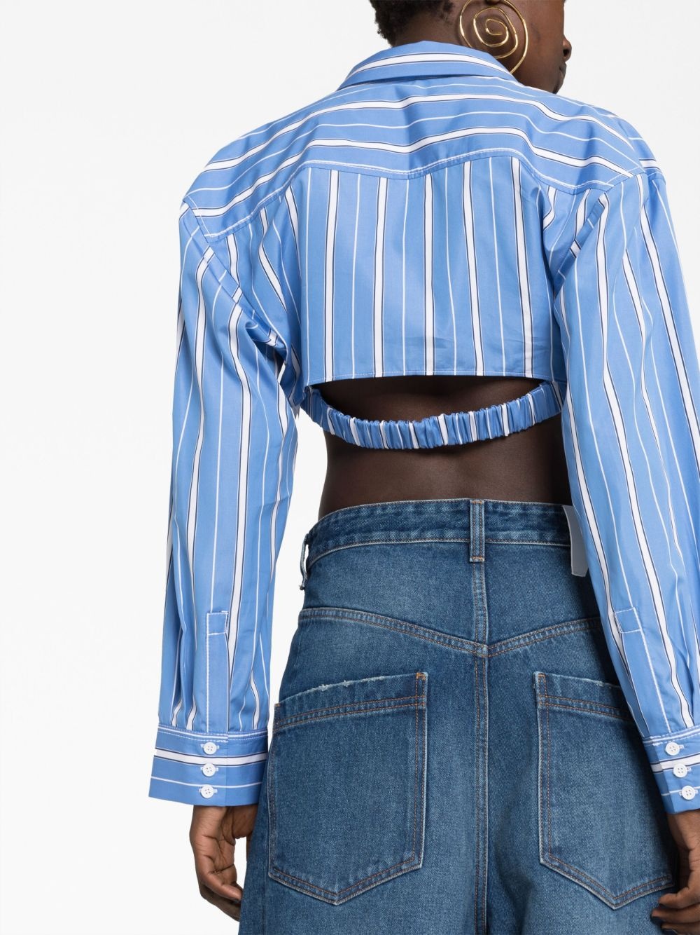 La Chemise Bahia Courte cropped shirt - 5
