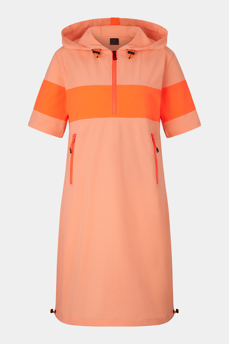 Valerie functional dress in Apricot 1
