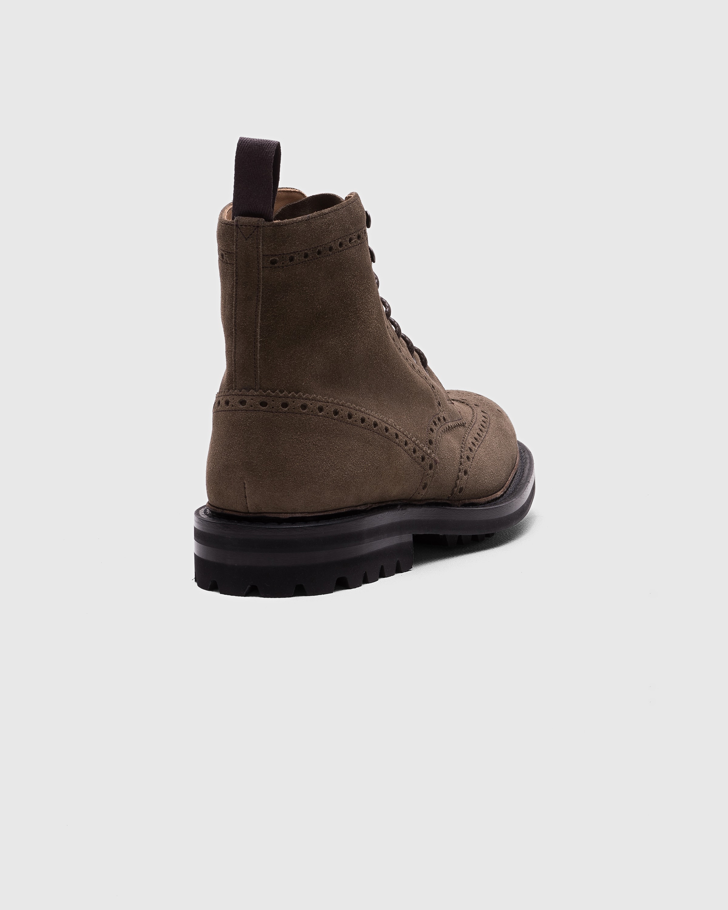 Suede Lace-Up Boot - 4