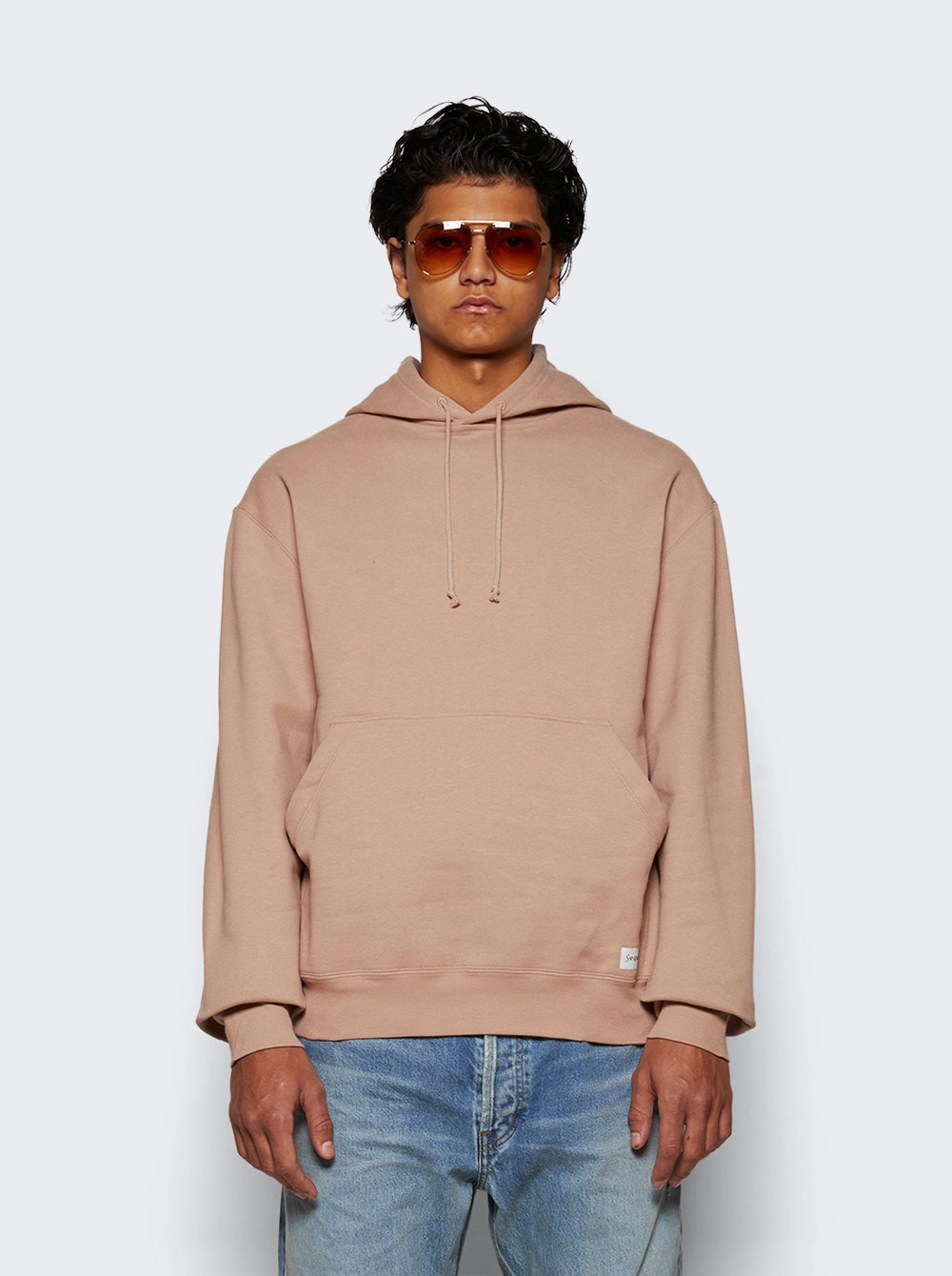 Oversize Hoodie Nude Rose - 3