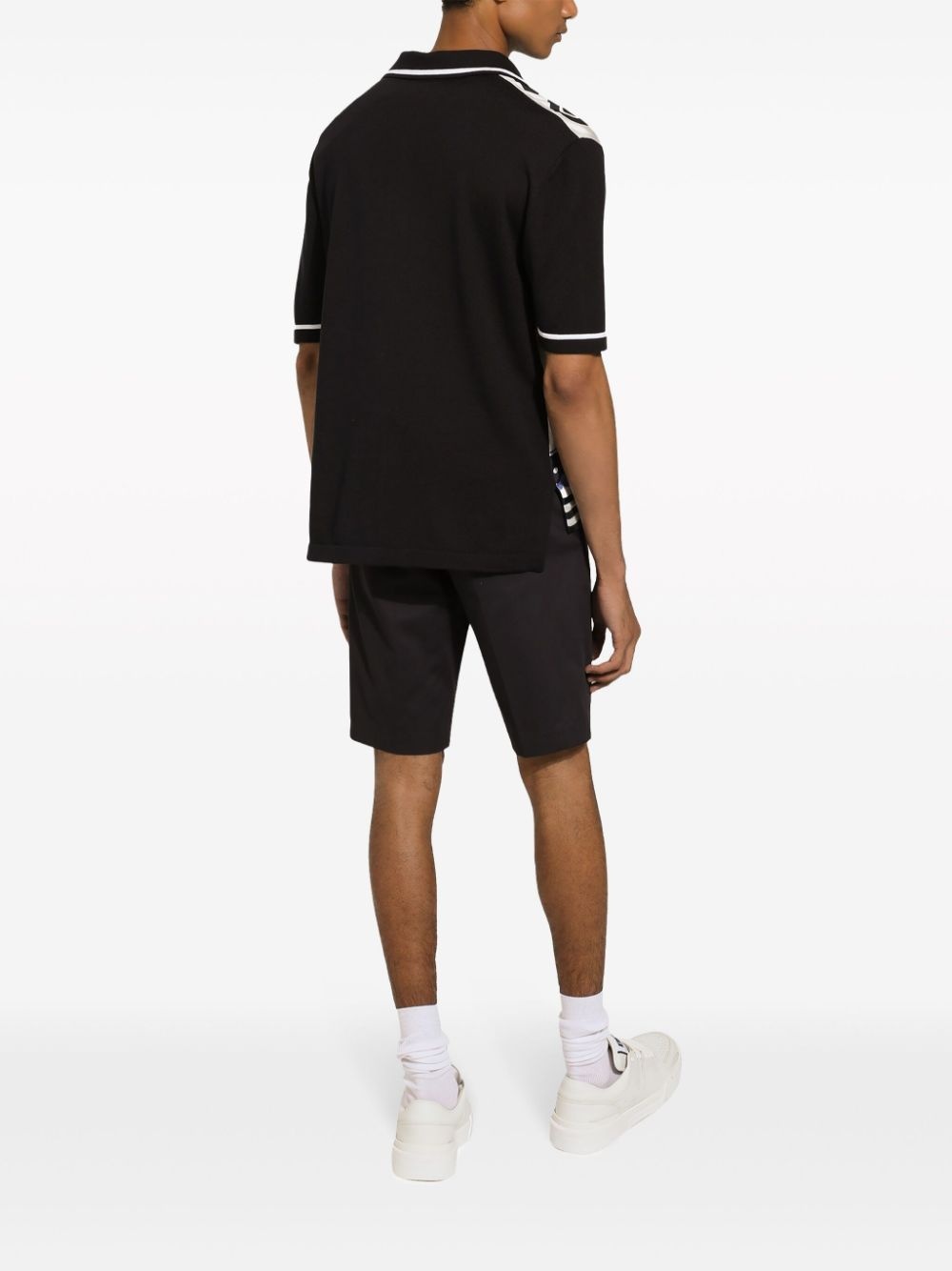 slim-cut Bermuda shorts - 4