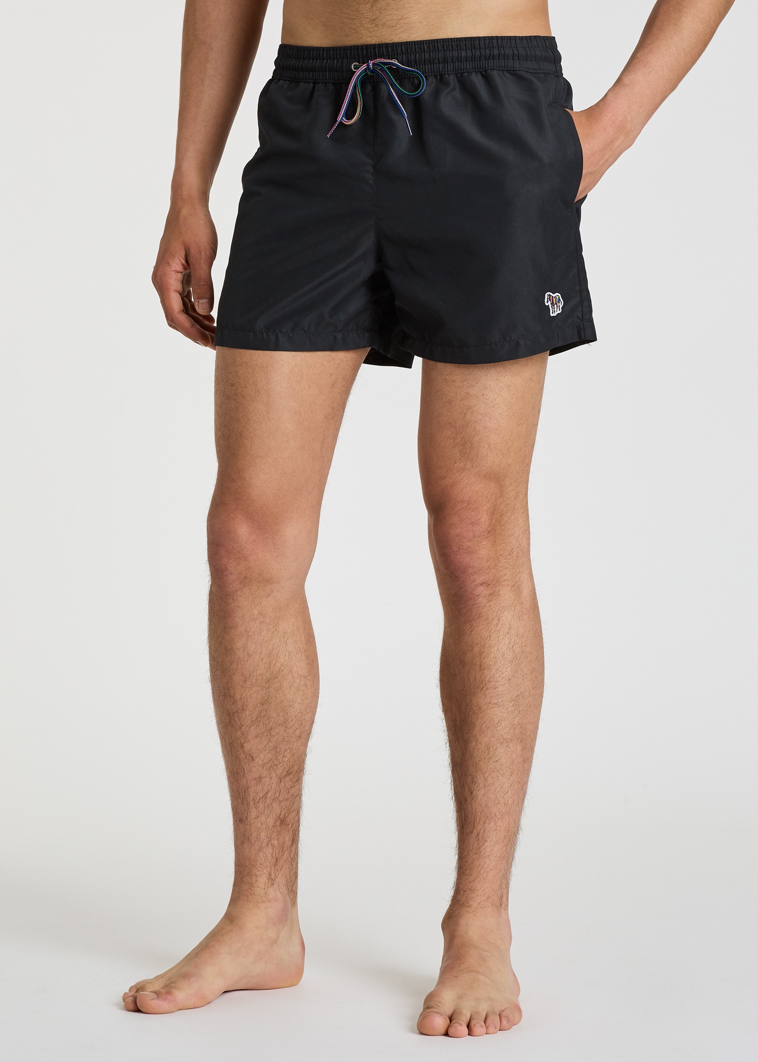 'Zebra' Logo Swim Shorts - 4
